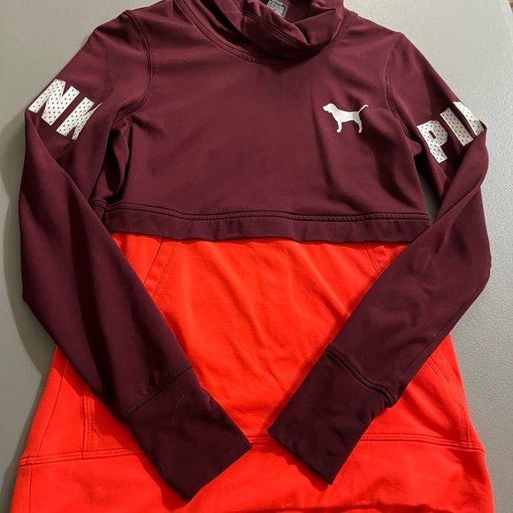 Pink XS Women Turtleneck Sweater - Picture 1 of 5